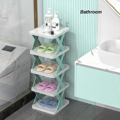 Multi purpose shoe rack